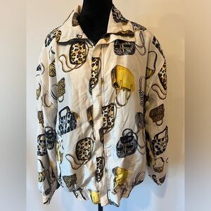 FUDA International Silk Jacket size‎ Medium
